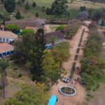 Aerial View with new block