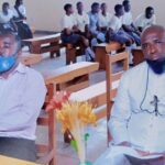 Mr. Nkuubi Moses (DOS) and Bro. Damian Byarugaba (Deputy head tr) respectively